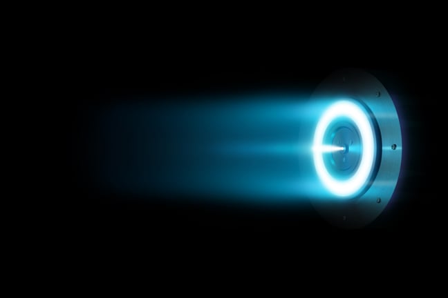 Plasma Ring of a Hall-Effect-Thruster operating on Xenon Propellant